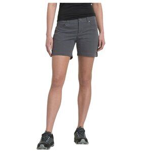 NWT  Kuhl Women's 12 Splash Shorts Shadow Gray MSRP$65 Stretch Hiking Outdoors